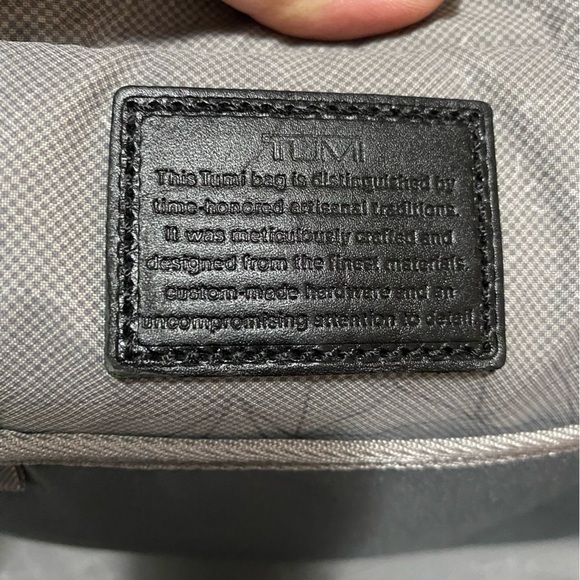 Tumi Dalston Tyssen double zip black/ camouflage briefcase - Picture 15 of 16